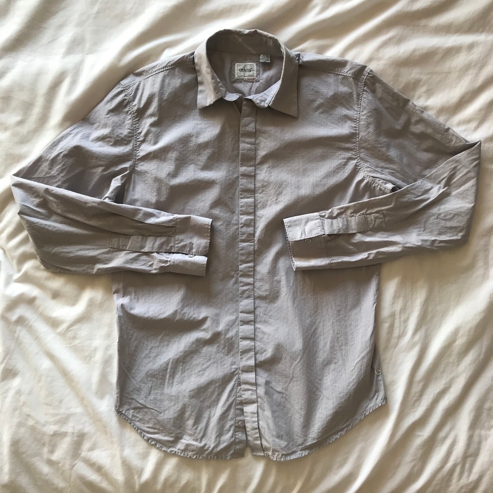 Guess - Men’s No-show Button-up Shirt
